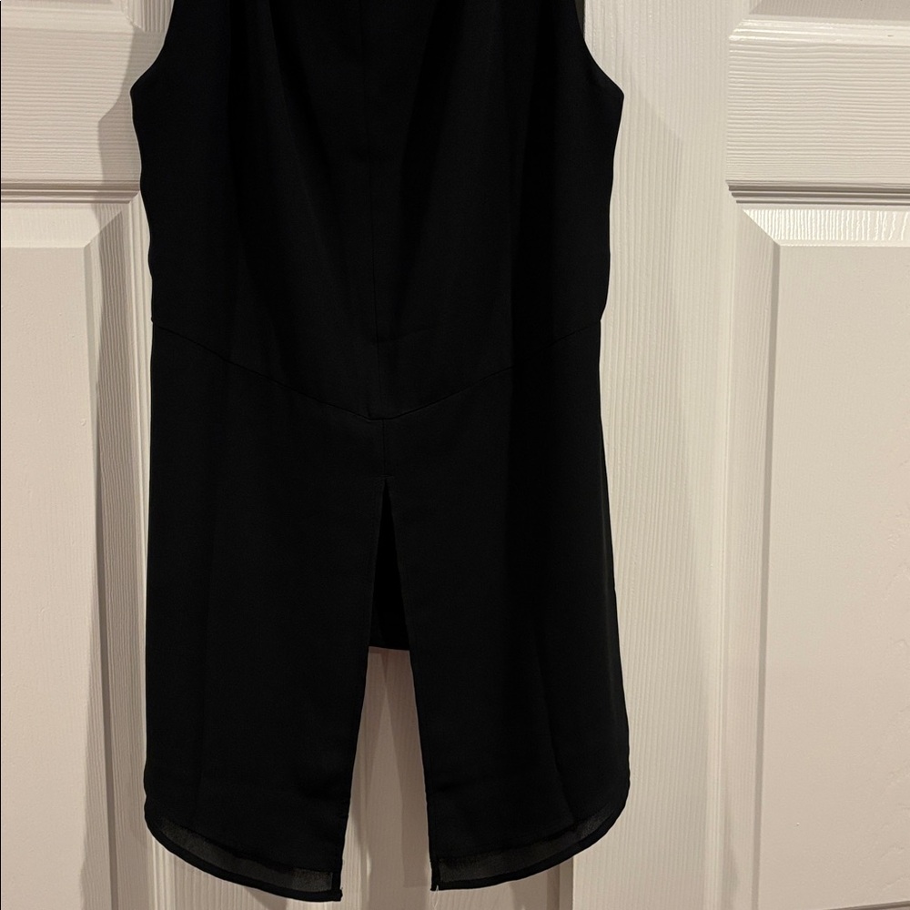 LOFT Black Sleeveless Blouse - Picture 3 of 3